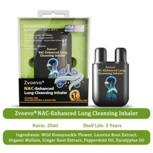 Zvoevo® NAC-Enhanced Lung Cleansing Inhaler