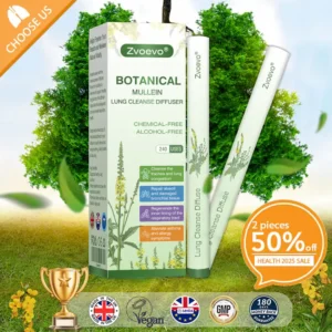 Zvoevo® Botanical Mullein Lung Cleanse Diffuser