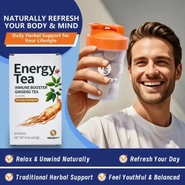 NESLEMY™ Ginseng Oolong Wellness Tea