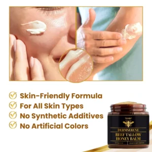 Timilk® DermSerene Beef Tallow Honey Balm