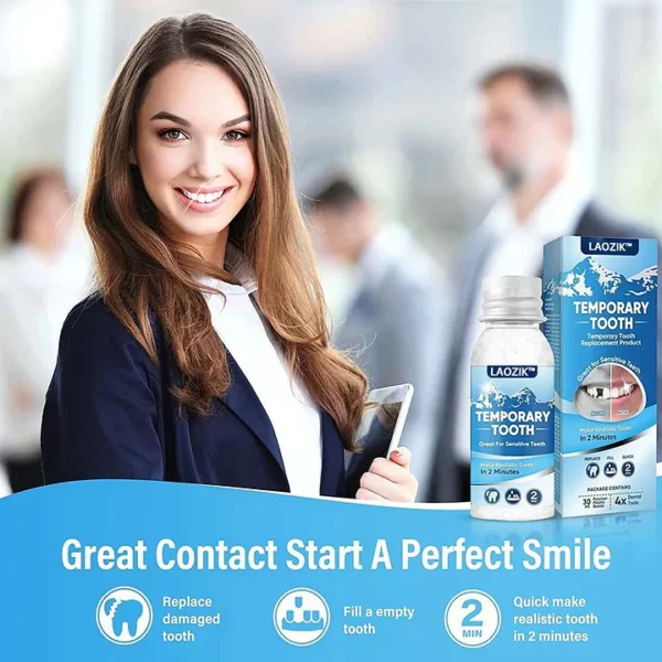 LAOZIK™ Dental Filling Gel – Pain-Free, Drill-Free Cavity Solution